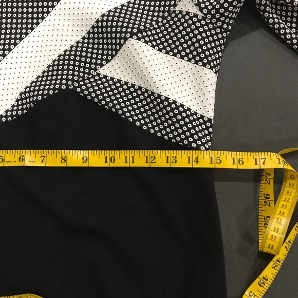 Shoshanna black & white fitted dress size 6 - Picture 8 of 8